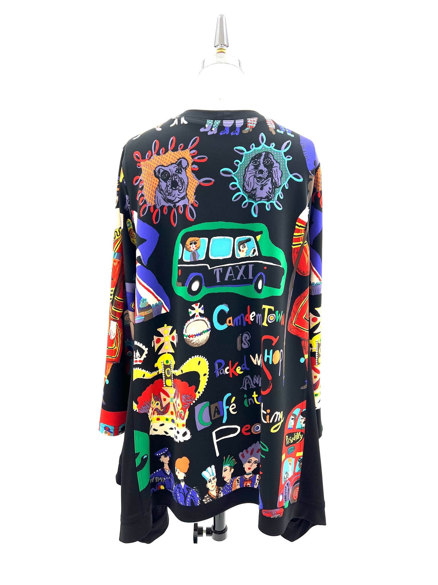 b/  "  London London 丸首シャツ A柄