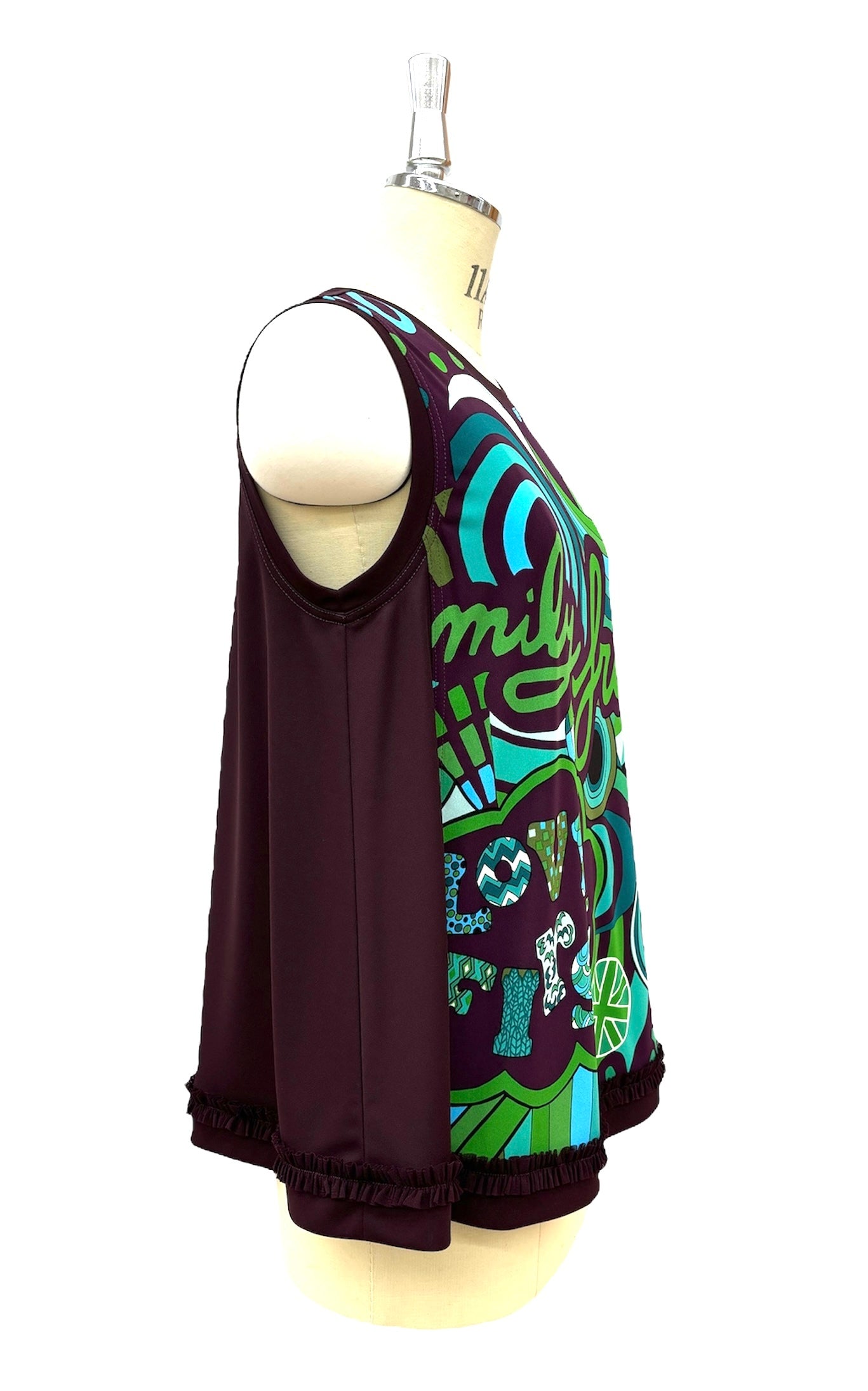 a/  "  London London ポップアート ジレ