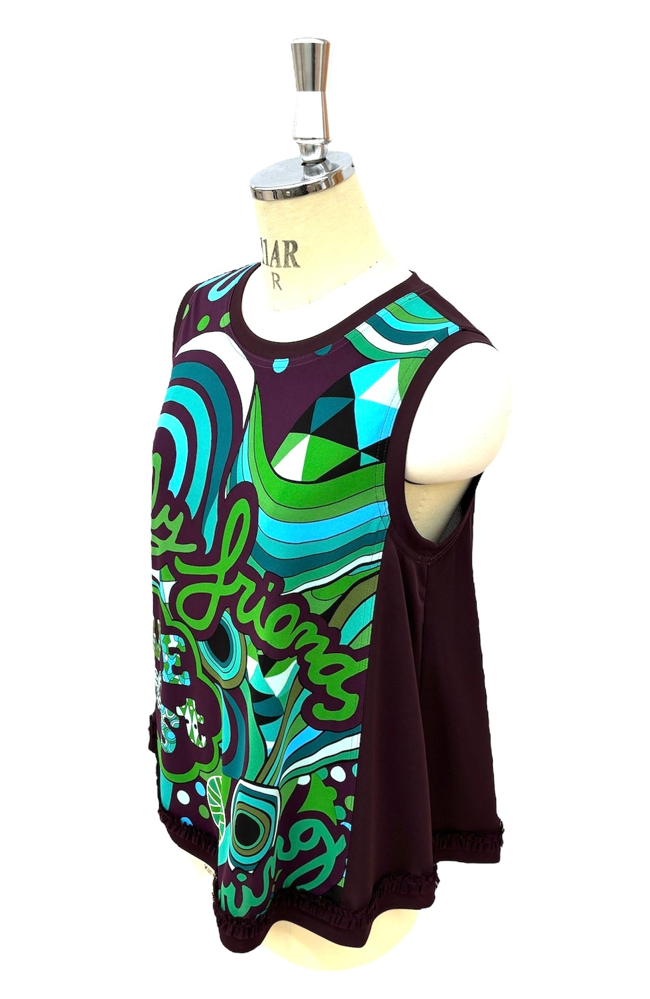 a/  "  London London ポップアート ジレ