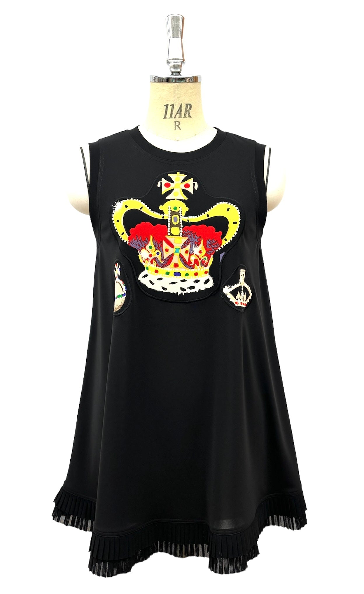 c/  "  London London  ロンドンアップリケ 別注ジレ 王冠