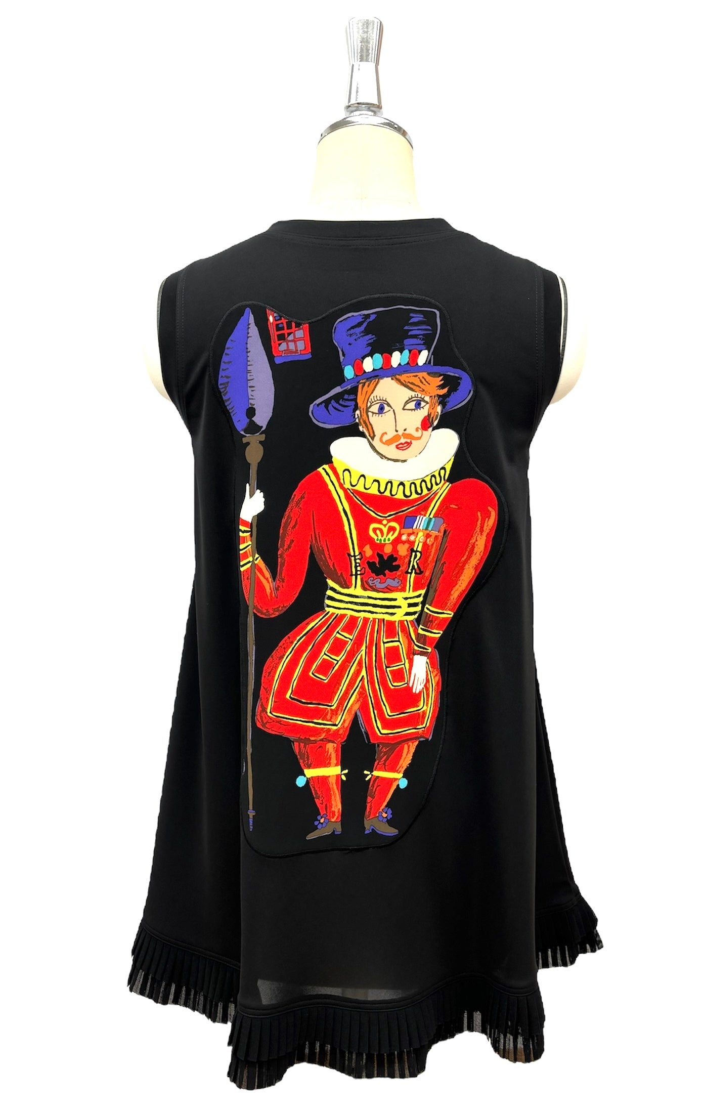 c/  "  London London  ロンドンアップリケ 別注ジレ 王冠