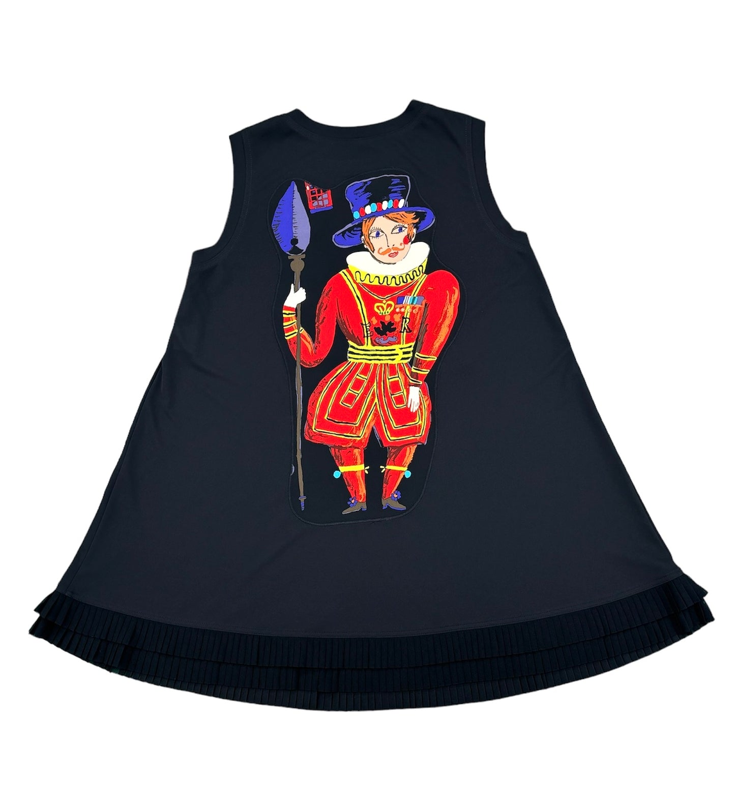 c/  "  London London  ロンドンアップリケ 別注ジレ 王冠