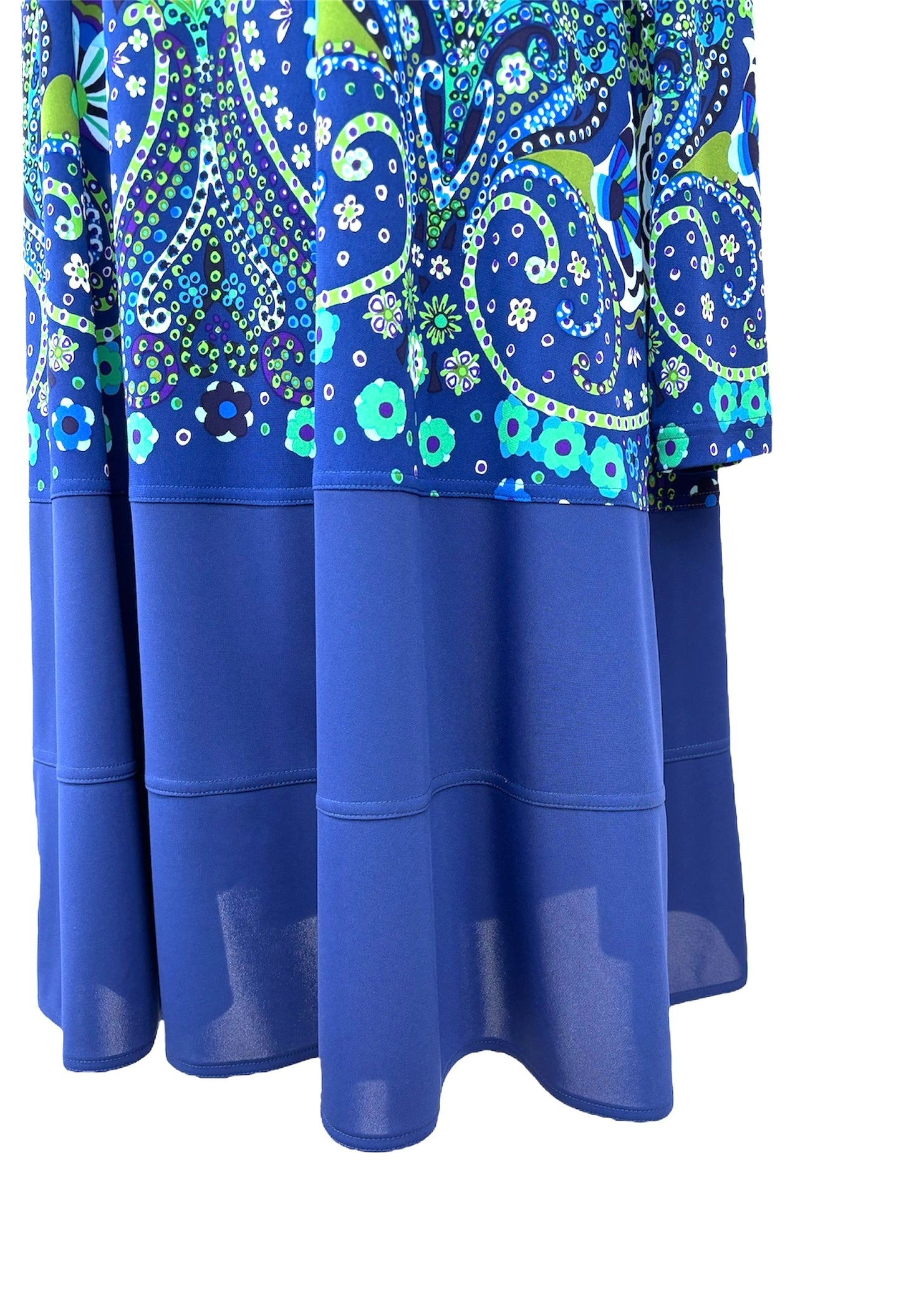 b/ " BRITISH カラフルボーダーPt OP BLUE