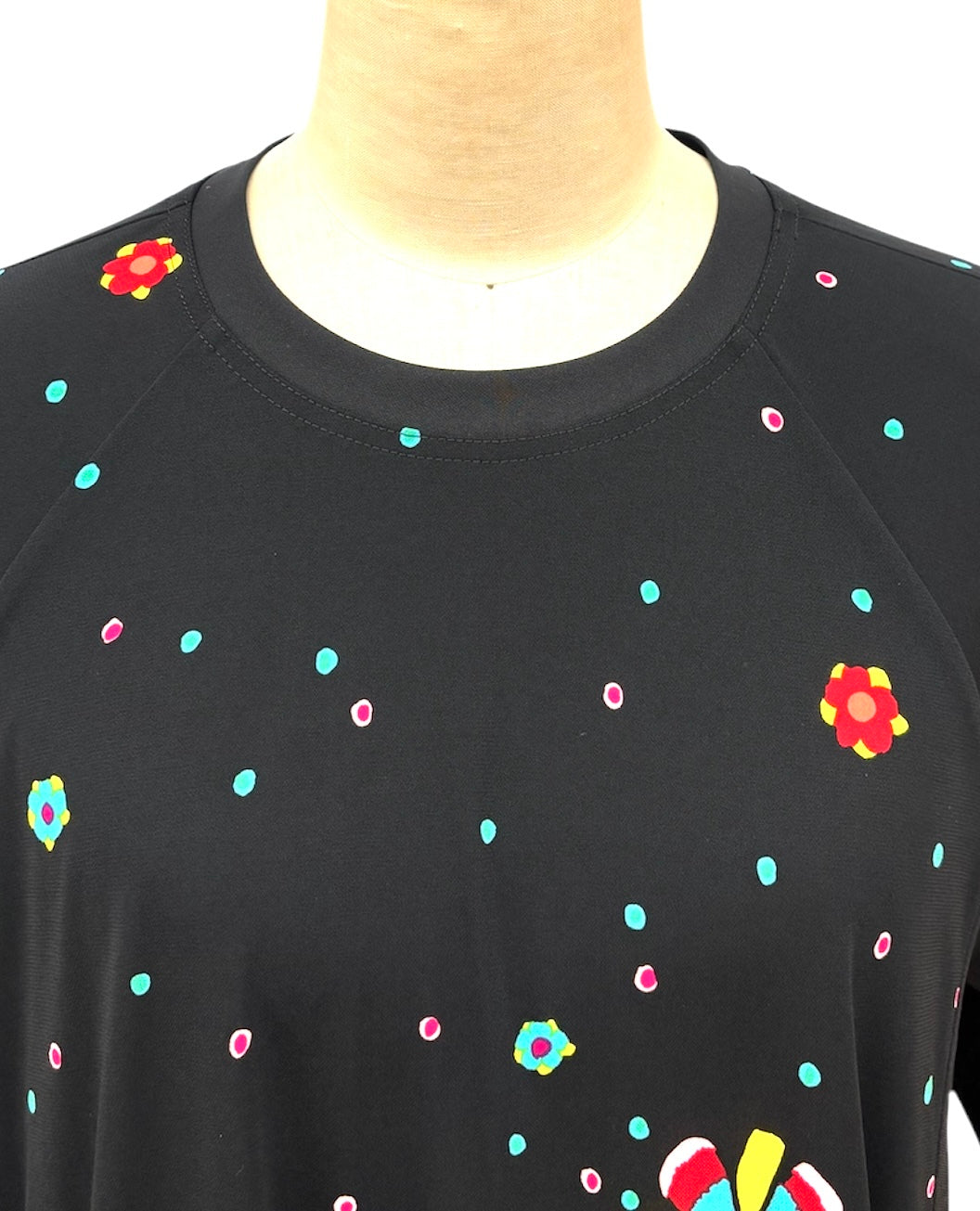 c " BRITISH カラフルボーダーPt PO BLACK