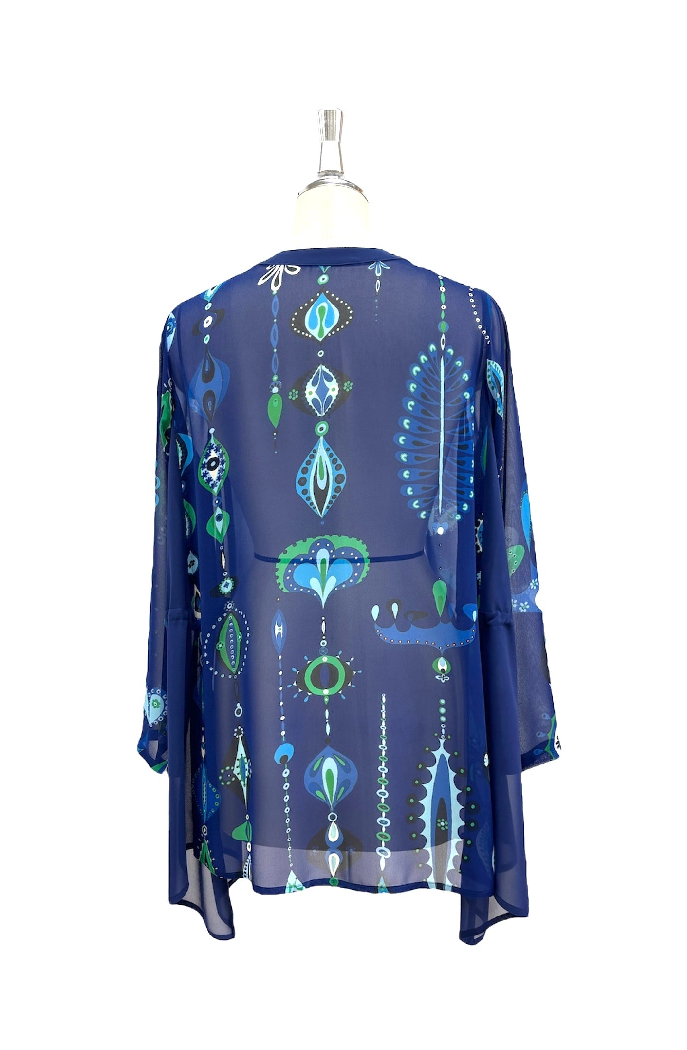 b "NEW ARRIVAL BRITISH ポップアートストライプPt BL BLUE