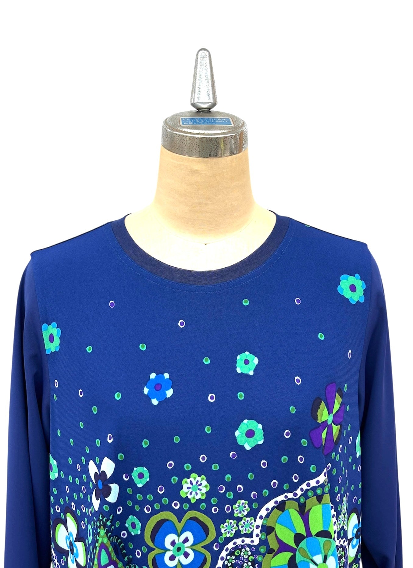 b "NEW ARRIVAL BRITISH カラフルボーダーPt Tsh BLUE