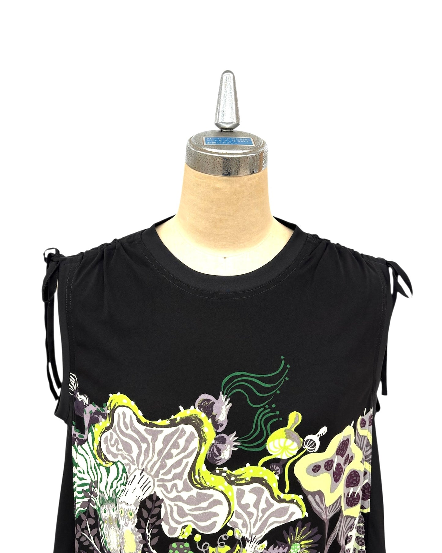 a "NEW ARRIVAL BRITISH Happy Forest ボーダー ジレ BLACK*GREEN