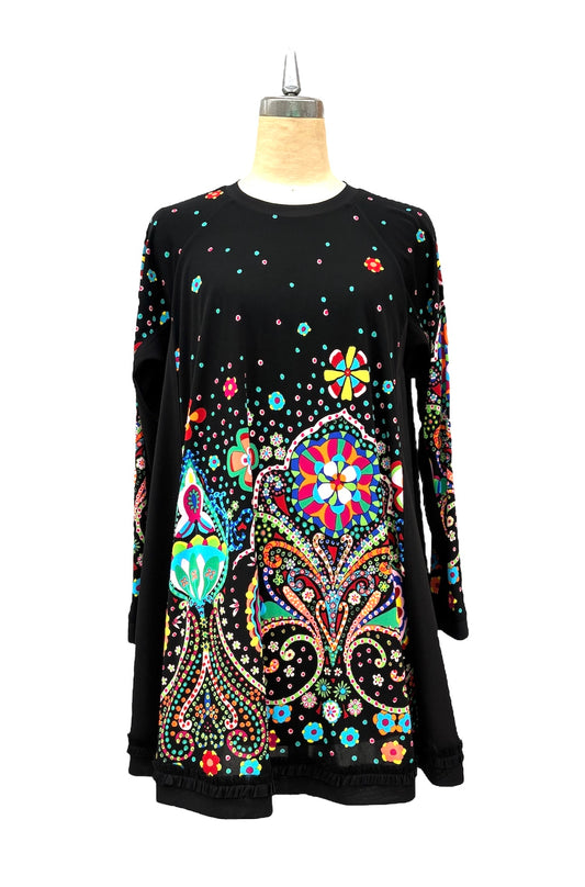 ｃ "NEW ARRIVAL   BRITISH 　 ｶﾗﾌﾙﾎﾞｰﾀﾞｰPt　PO  BLACK
