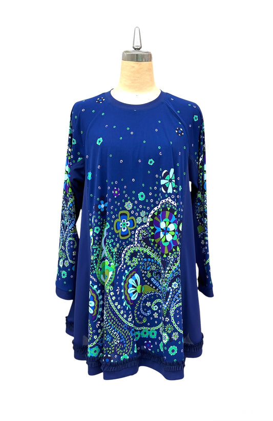 ｃ "NEW ARRIVAL   BRITISH 　 ｶﾗﾌﾙﾎﾞｰﾀﾞｰPt　PO  BLUE