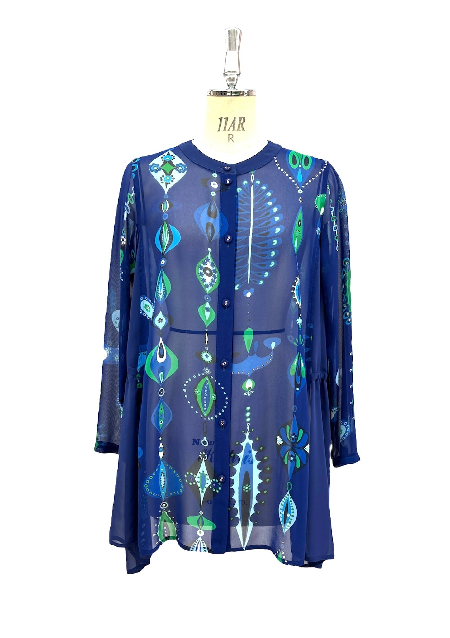 b "NEW ARRIVAL   BRITISH 　 ﾎﾟｯﾌﾟｱｰﾄｽﾄﾗｲﾌﾟPt　BL  BLUE
