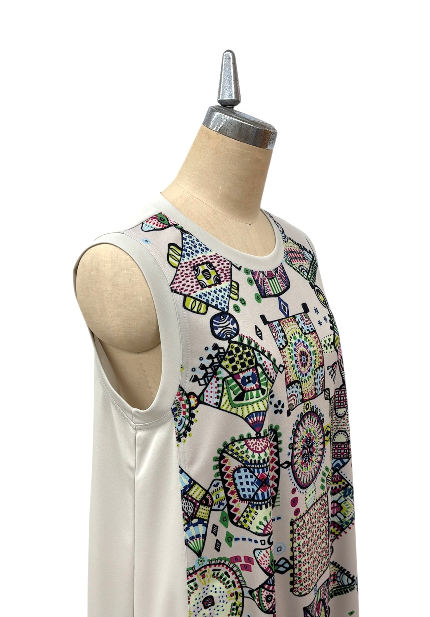 ｂ "   BRITISH 　ｼﾞｵﾒﾄﾘｰﾎﾞｰﾀﾞｰ　ｼﾞﾚ   Beige